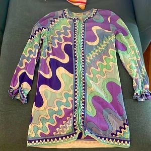 Glam 70’s Vintage Pucci Tunic sz. S